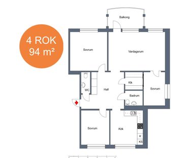 Klövjevägen 23 - Foto 5