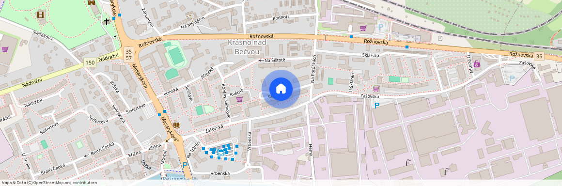 Růžová, Valašské Meziříčí