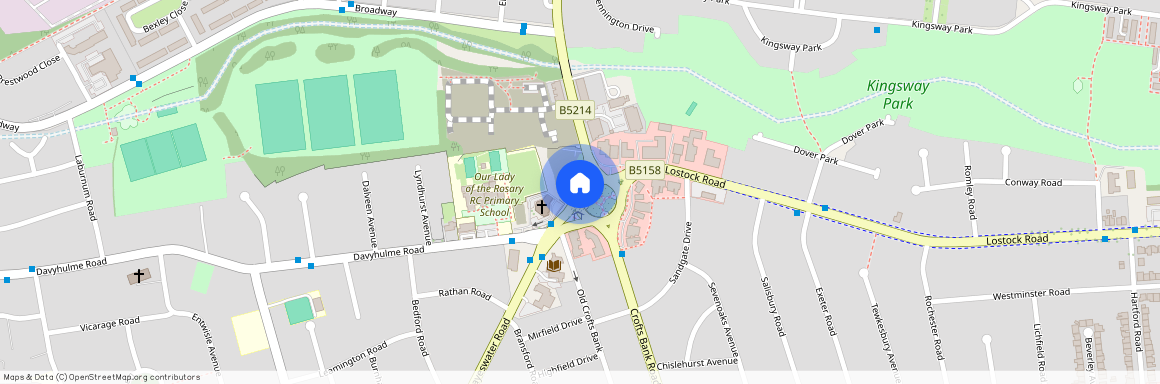 Davyhulme Circle, Urmston, M41