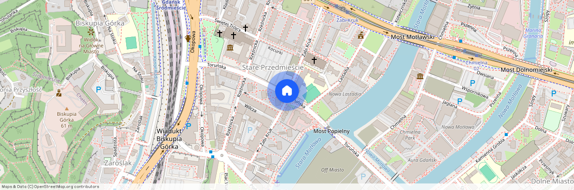 ul. Żabi Kruk, Śródmieście, Gdańsk, pomorskie