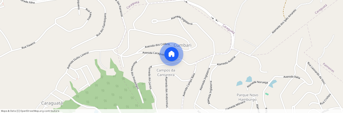 Avenida Caraguata, Cumbari, Mairiporã - SP, 07609-190, Brazil