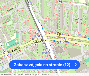 KAWALERKA(z osobną sypialnią)-PRZY METRZE BRÓDNO-28 m2-Bezpośrednio – zdjęcie 1