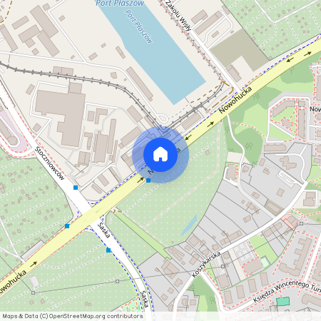 ul. Nowohucka, Płaszów, Podgórze, Kraków, małopolskie