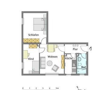 modernisierte 3-Zimmer-Wohnung in Mülheim-Winkhausen - Foto 1