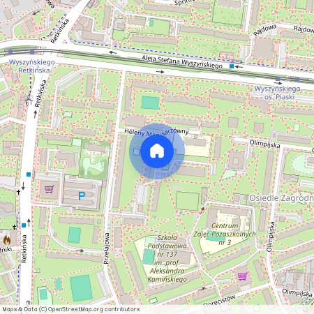 ul. Heleny Marusarzówny, Retkinia, Polesie, Łódź, łódzkie