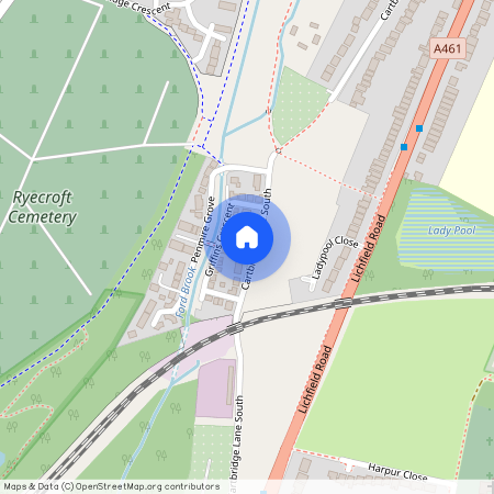 Cartbridge Lane South, Walsall, WS4