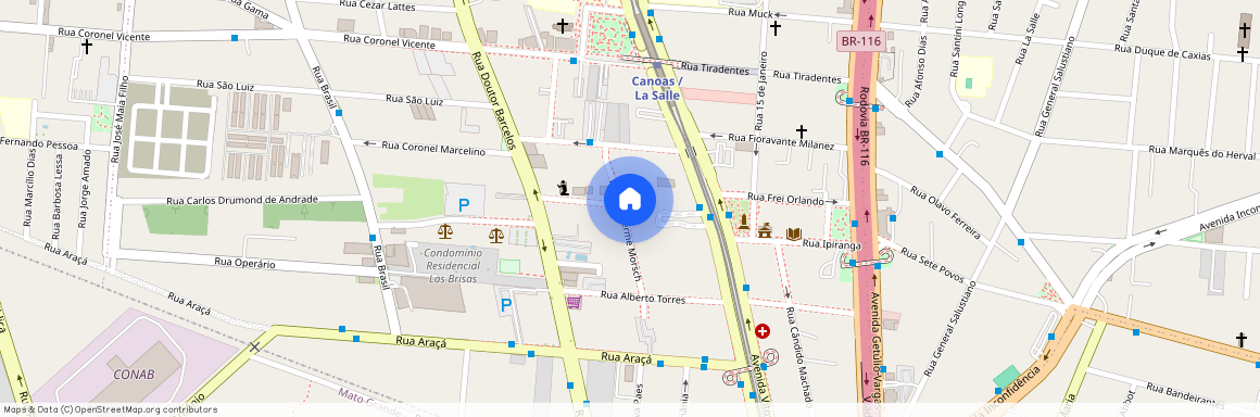 Rua, Guilherme Morsch, 181, Centro, Canoas