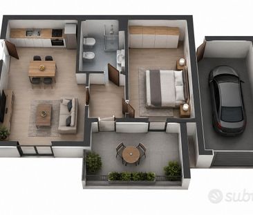 Bilocale con garage a Lazise - Foto 1