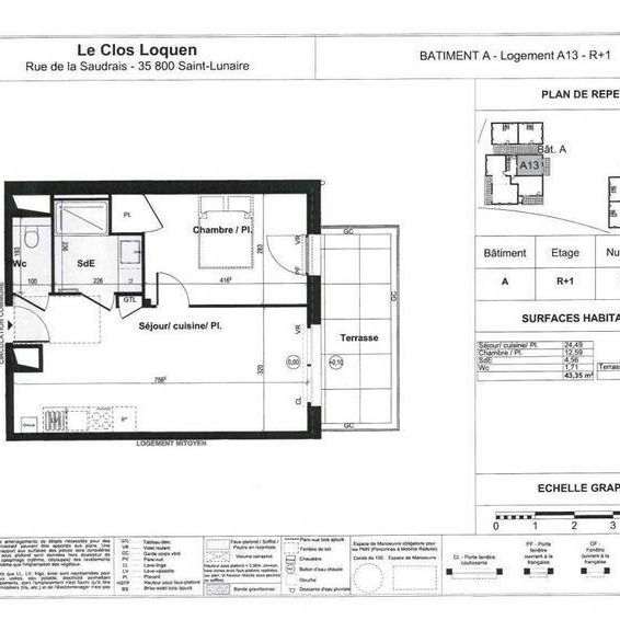 Appartement 2 pièces - - Photo 1
