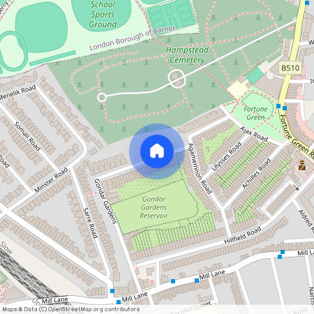 Gondar Gardens, West Hampstead, London, NW6