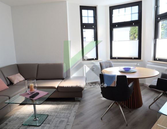 Voll möblierte Wohnung mit hochwertiger Ausstattung und charmantem Erker! - Foto 1