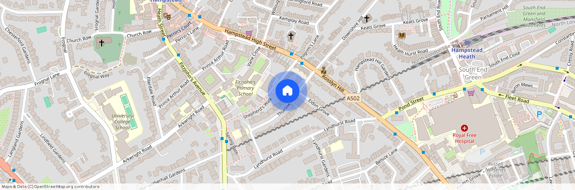 Thurlow Road, Hampstead NW3