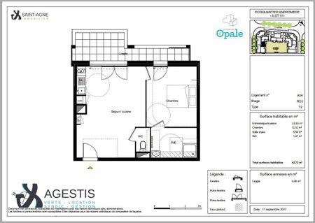 Location Appartement 2 pièces 42m² BEAUZELLE 31700 - Photo 5