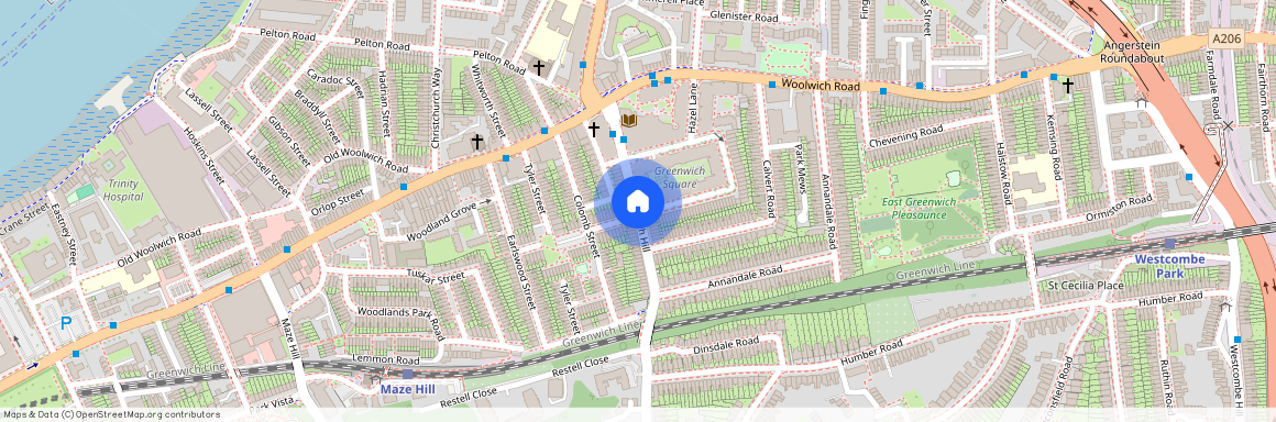 The Plaza, Vanbrugh Hill, Greenwich, SE10