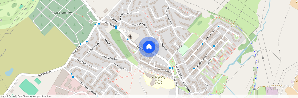 Pantyscallog Houses, Pant, Merthyr Tydfil, CF48 2BY