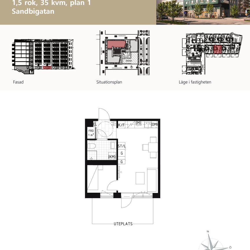 Sandbigatan 32, 75255, Uppsala - Foto 2