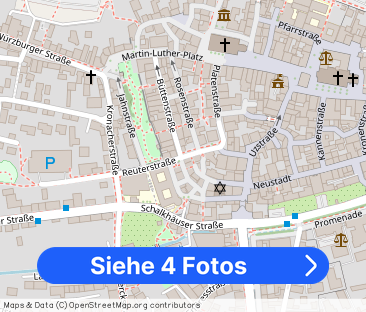 Sanierte 2-Zimmer- Altbauwohnung mit Einbauküche - Foto 1