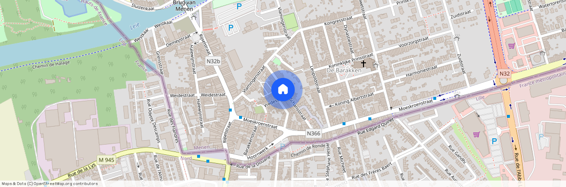 Vredestraat 1 / 0201, 8930 Menen