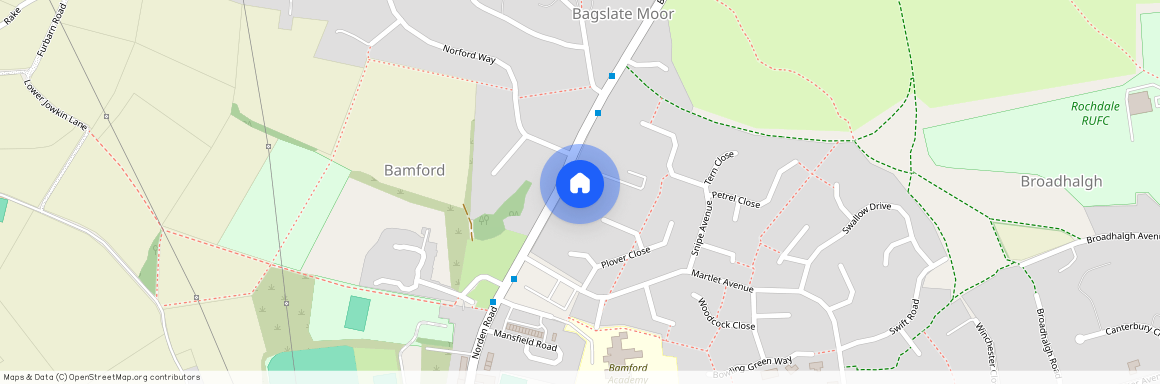 NORDEN ROAD, Bamford, Rochdale OL11 5PT