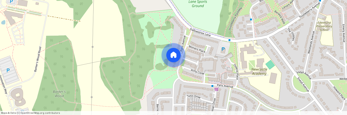 Queens Gardens, Newcastle-under-Lyme