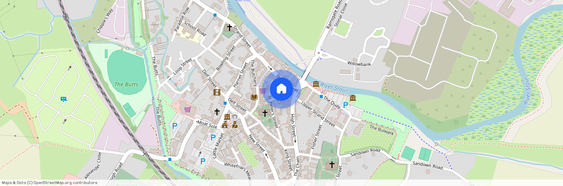 Three Kings Yard, Sandwich