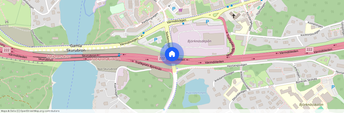 Sockenvägen, Saltsjö-Boo