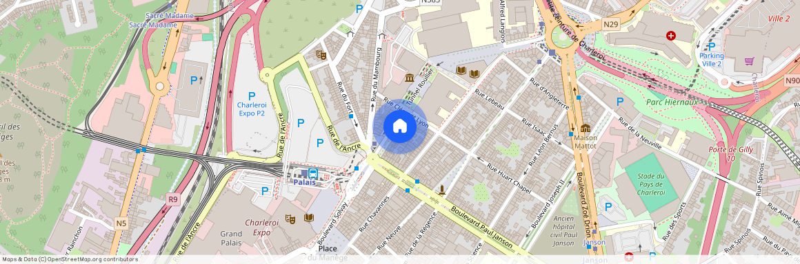 Boulevard Solvay, 19, 6000, Charleroi