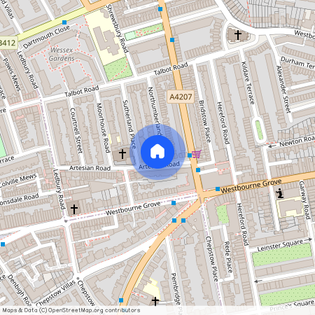 14 Artesian Road London W2, London, W2