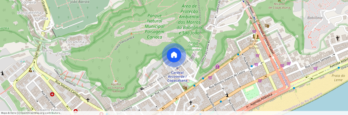 Rua Assis Brasil, 143 - Praça Cardeal Arco Verde - Copacabana, Rio de Janeiro, Rio de Janeiro, 22030010