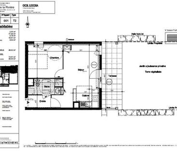 Appartement T2 à louer - 54 m² - Photo 2