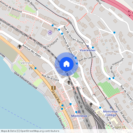 1820, Montreux, Rue du Centre, 1