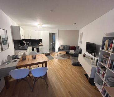 Mainz-Neustadt: Neubau 2-Zimmer, EBK, Balkon, TG-Stellplatz (Duplex) - Photo 2