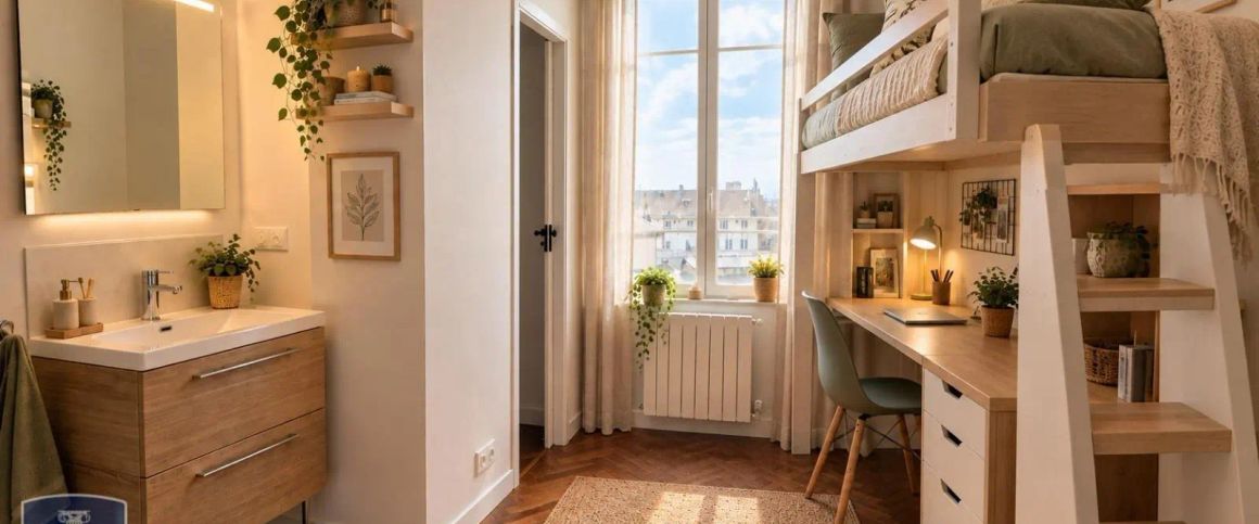 Appartement à louer 1 pièce 21.65m² - Photo 1