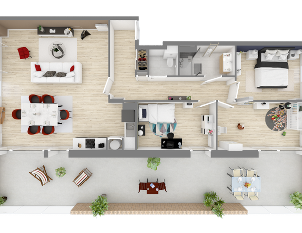 APPARTEMENT 4 PIECES AVEC TERRASSE - EN BORD DE LOIRE - Photo 1