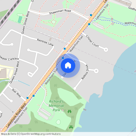 Dack Boulevard, Ontario, Mississauga