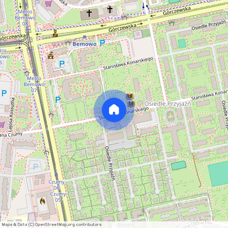 ul. Stanisława Konarskiego, Ulrychów, Wola, Warszawa, mazowieckie