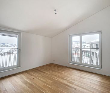 Moderne 3.5 Zimmerwohnung in Plaffeien - Photo 2
