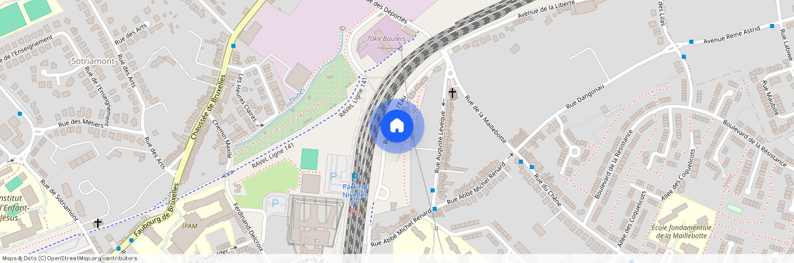 Rue Par-Delà l'Eau, 13, 203, 1400, Nivelles