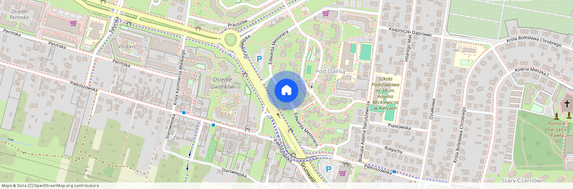 Kielce, Pod Dalnią, Meissnera