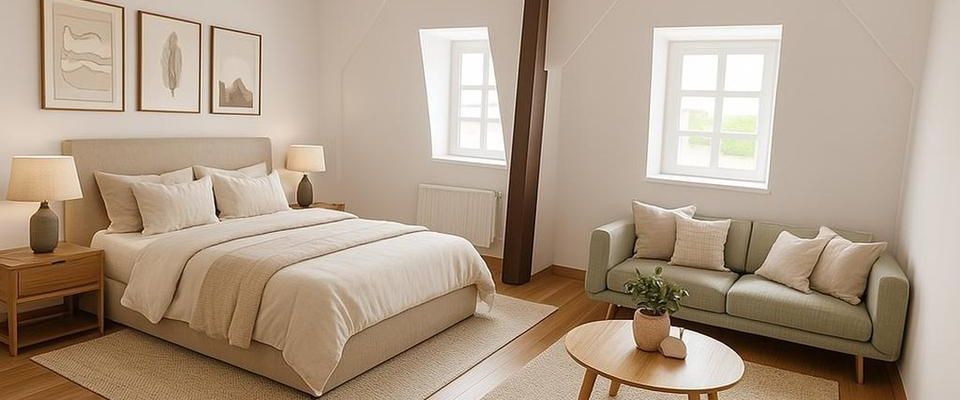 Großzügige 1-Zimmer-Wohnung frisch renoviert mit Traumblick - Foto 1