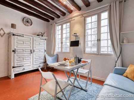 Logement à Paris, Location meublée - Studio T1 - Le Marais (PA-4978) - Photo 2