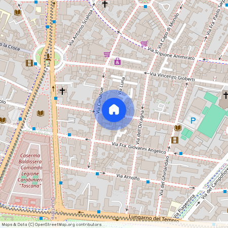 Toscano, Provincia di Firenze, Firenze, Casa, Via Giotto