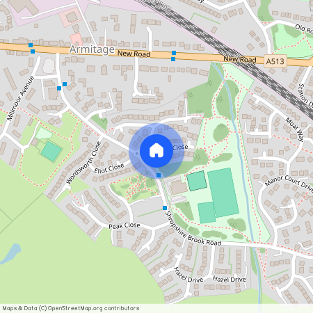 Shelley Close, Armitage, WS15 4UW