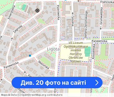 2 osobne pokoje Katowice-Ligota Piotrowicka - Фото 1