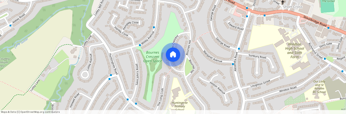 Bournes Crescent, Halesowen, West Midlands, B63