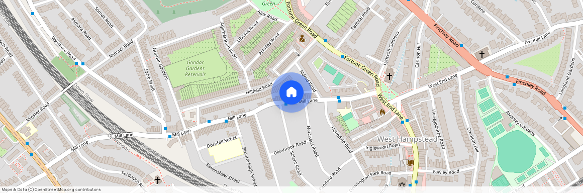 Mill Lane, West Hampstead, London, NW6