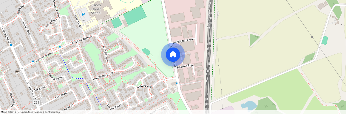 Sunderland Road, Sandy