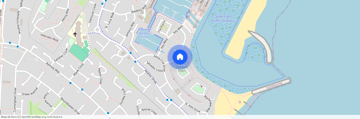 Barbuda Quay, Sovereign Harbour South, Eastbourne, BN23