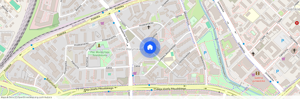 ul. Czysta, Centrum, Białystok, podlaskie