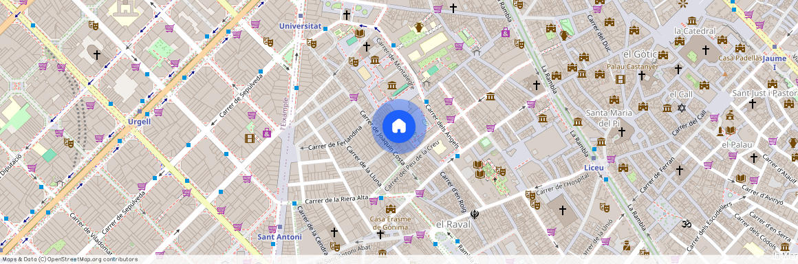 Barcelona, Old Town, CT, ES
